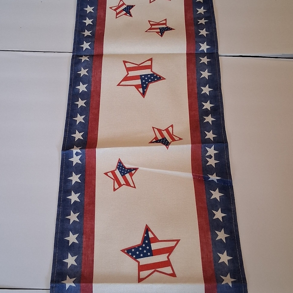 Patriotic Gnome Display Runner New No Tag - Picture 5 of 8